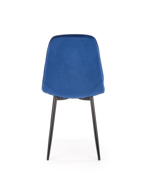 K417 krzesło granatowy velvet K417 krzesło granatowy velvet