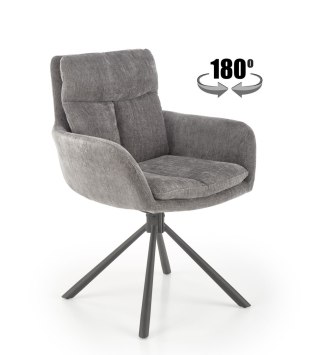 K495 krzesło popielaty