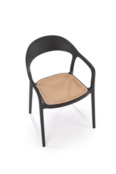 K530 krzesło czarny / naturalny K530 krzesło czarny / naturalny