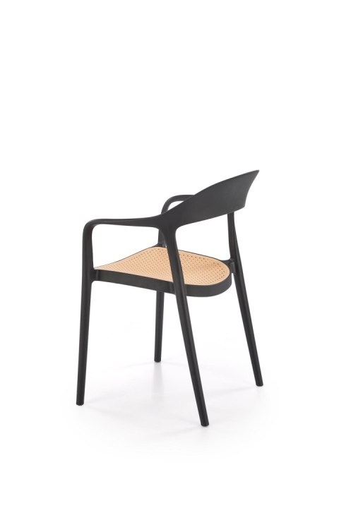K530 krzesło czarny / naturalny K530 krzesło czarny / naturalny