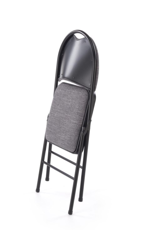 K566 krzesło składane, czarny / popiel K566 krzesło składane, czarny / popiel
