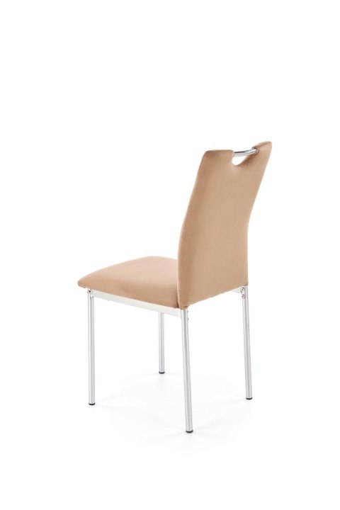 K578 krzesło beżowy / srebrny K578 krzesło beżowy / srebrny