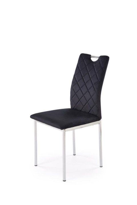 K578 krzesło czarny / srebrny K578 krzesło czarny / srebrny