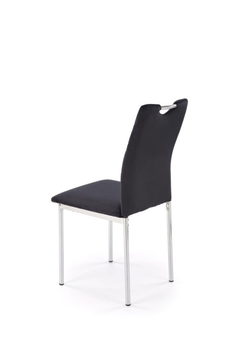 K578 krzesło czarny / srebrny K578 krzesło czarny / srebrny
