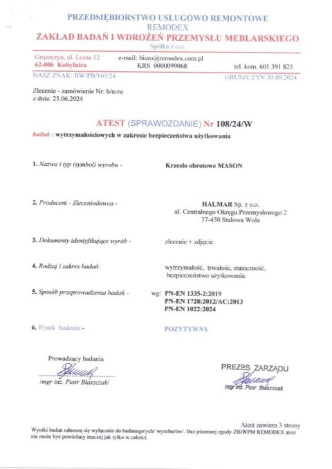 MASON fotel gabinetowy czarny MASON fotel gabinetowy czarny