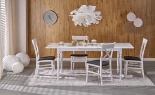 NELSON stół rozkładany, biały