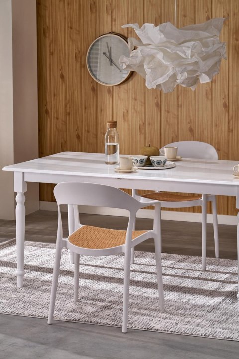 NELSON stół rozkładany, biały