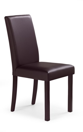 NIKKO krzesło wenge/ciemny brąz