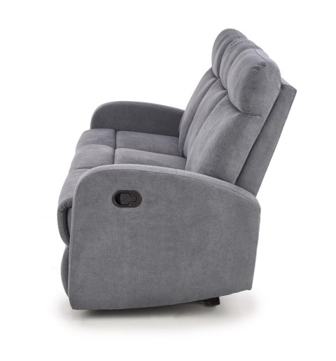 OSLO 3S, sofa 3S ciemny popiel