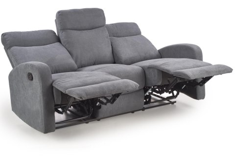 OSLO 3S, sofa 3S ciemny popiel