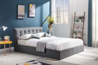PADVA 120cm łóżko z pojemnikiem popielaty