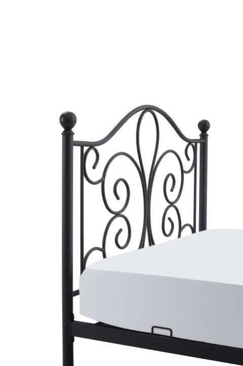 PANAMA 120 cm łóżko metalowe czarny