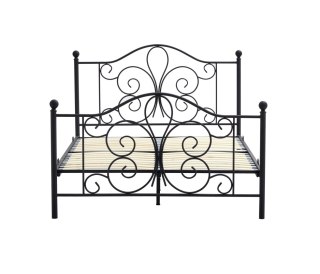 PANAMA 140 cm łóżko metalowe czarny