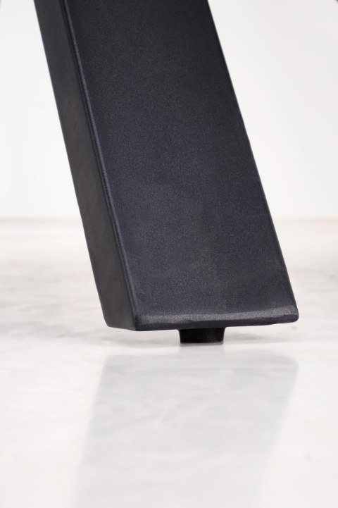 PLATAN stół rozkładany, biały marmur / czarny