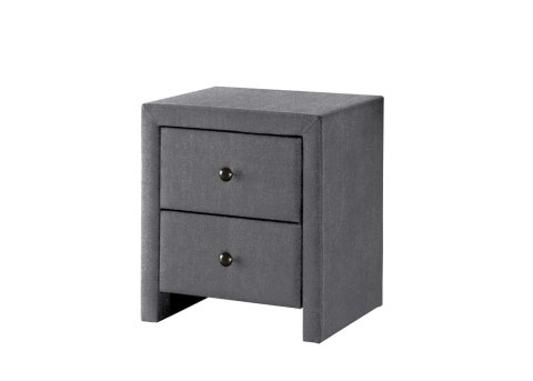 PRIMA 3 szafka nocna popiel/tkanina velvet PRIMA 3 szafka nocna popiel/tkanina velvet