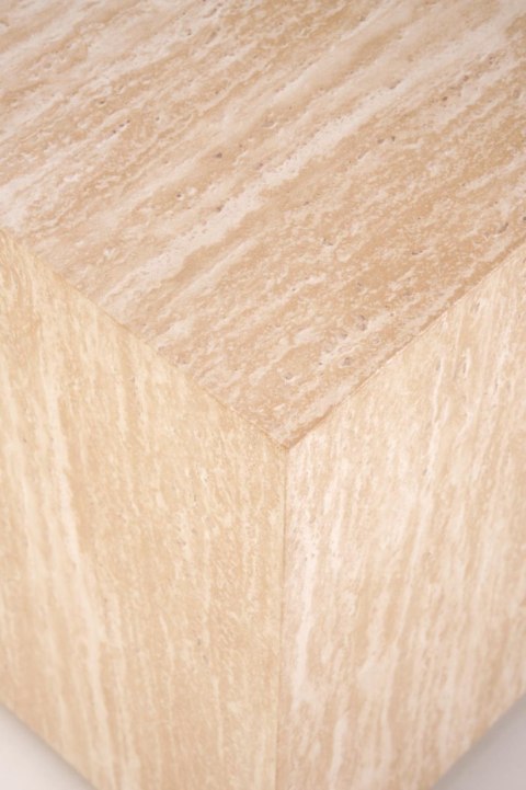 TRAVERTINO_S KWADRAT ława, trawertyn TRAVERTINO_S KWADRAT ława, trawertyn