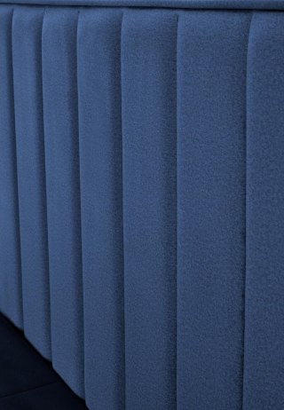 ASENTO łóżko 160 - granatowy tap. Element 13
