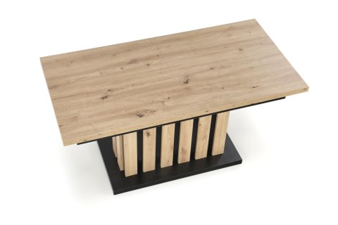 BARETTI ława dąb artisan/czarny BARETTI ława dąb artisan/czarny