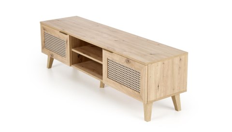 BORNEO RTV-1 stolik RTV dąb artisan/czarny BORNEO RTV-1 stolik RTV dąb artisan/czarny