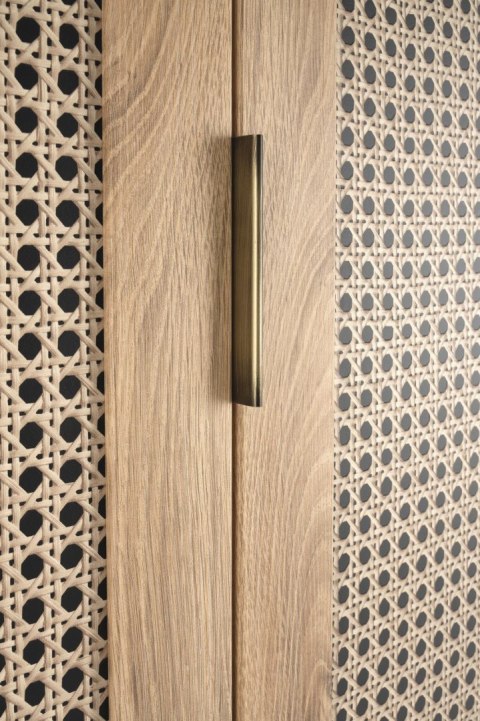 BORNEO S-1 szafa dąb artisan/czarny BORNEO S-1 szafa dąb artisan/czarny