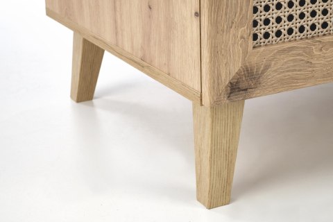BORNEO S-1 szafa dąb artisan/czarny BORNEO S-1 szafa dąb artisan/czarny
