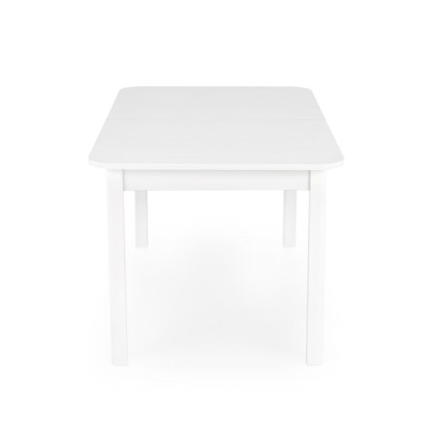 FLORIAN stół rozkładany blat - biały, nogi - biały