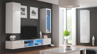 LIVO S120, szafka wisząca biały