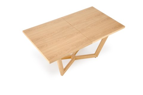 MASSIVE 3 stół rozkładany 160-250x90x77 cm dąb naturalny/dąb naturalny