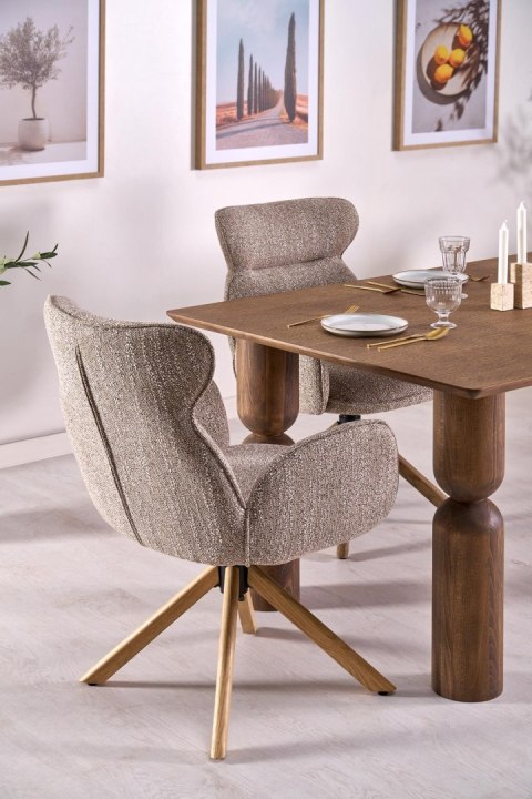 MELTON stół rozkładany 200-300x101x76 cm jasny orzech