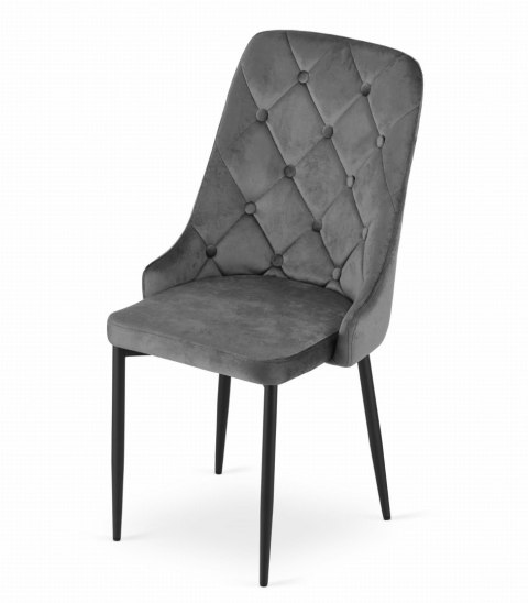 Krzesło CAPRI - szare x 4 Krzesło CAPRI - szare x 4