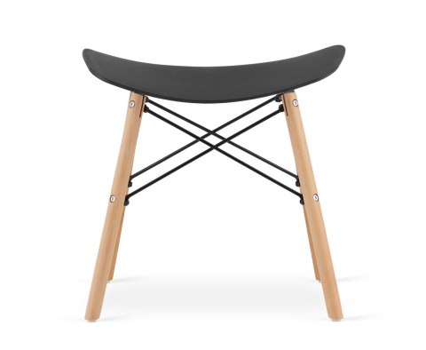 Taboret KORFU - czarny x 4 Taboret KORFU - czarny x 4