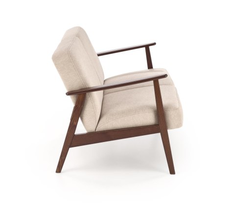 MILANO 2S sofa - beżowy tap. Castel 15 MILANO 2S sofa - beżowy tap. Castel 15