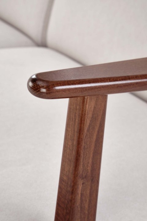 MILANO 2S sofa - jasny beżowy tap. Castel 04 MILANO 2S sofa - jasny beżowy tap. Castel 04