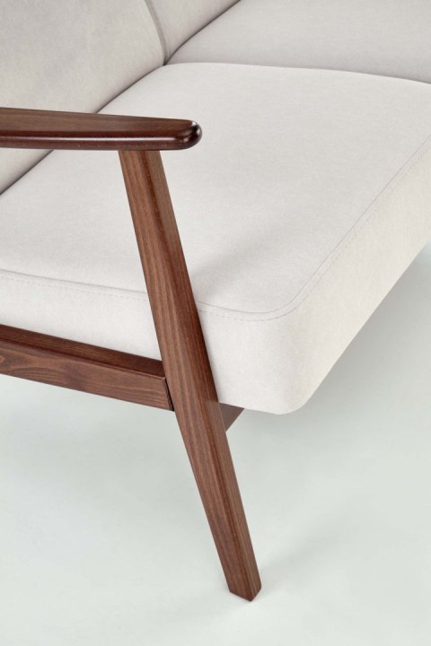 MILANO 2S sofa - jasny beżowy tap. Castel 04 MILANO 2S sofa - jasny beżowy tap. Castel 04