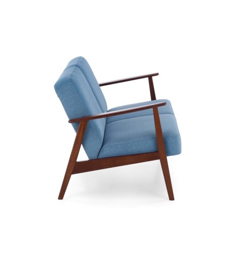 MILANO 2S sofa - niebieski tap. Castel 74 MILANO 2S sofa - niebieski tap. Castel 74
