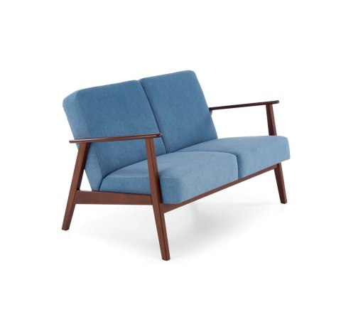 MILANO 2S sofa - niebieski tap. Castel 74 MILANO 2S sofa - niebieski tap. Castel 74