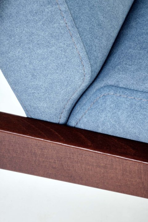 MILANO 2S sofa - niebieski tap. Castel 74 MILANO 2S sofa - niebieski tap. Castel 74