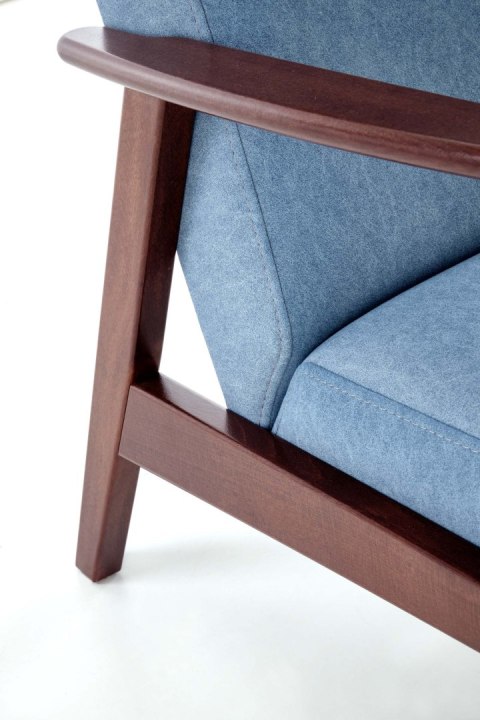 MILANO 2S sofa - niebieski tap. Castel 74 MILANO 2S sofa - niebieski tap. Castel 74