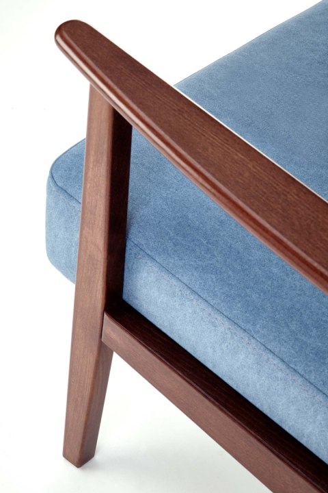 MILANO 2S sofa - niebieski tap. Castel 74 MILANO 2S sofa - niebieski tap. Castel 74