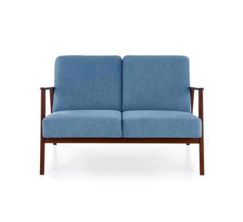 MILANO 2S sofa - niebieski tap. Castel 74 MILANO 2S sofa - niebieski tap. Castel 74
