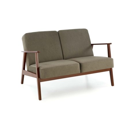 MILANO 2S sofa - oliwkowy tap. Castel 39 MILANO 2S sofa - oliwkowy tap. Castel 39