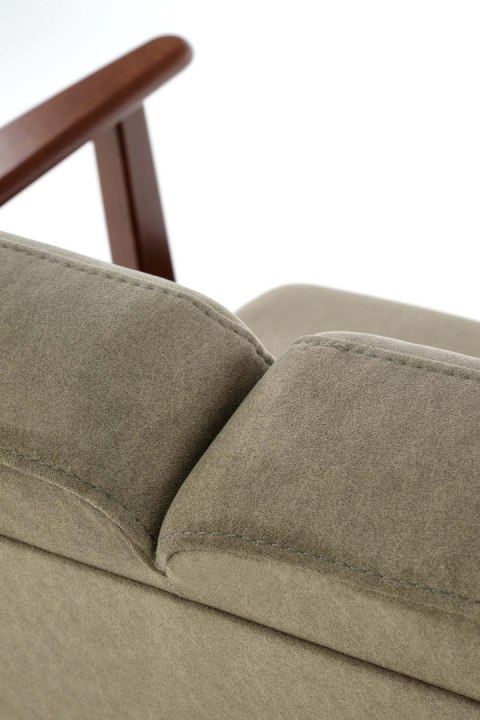 MILANO 2S sofa - oliwkowy tap. Castel 39 MILANO 2S sofa - oliwkowy tap. Castel 39