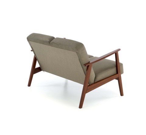 MILANO 2S sofa - oliwkowy tap. Castel 39 MILANO 2S sofa - oliwkowy tap. Castel 39
