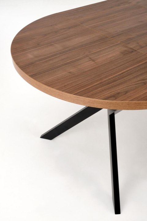 PERONI stół rozkładany orzech - czarny