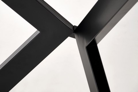 PERONI stół rozkładany orzech - czarny