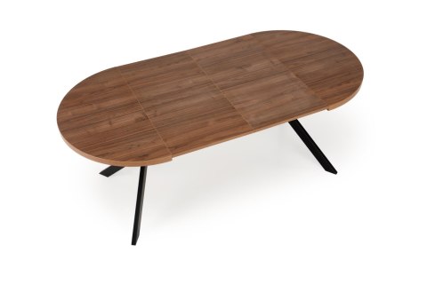 PERONI stół rozkładany orzech - czarny