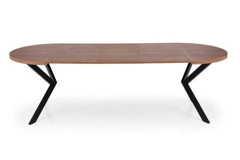 PERONI stół rozkładany orzech - czarny