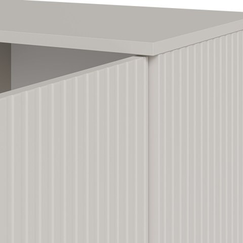 RANDOM 2 KM-1 komoda kaszmir / orzech / czarny