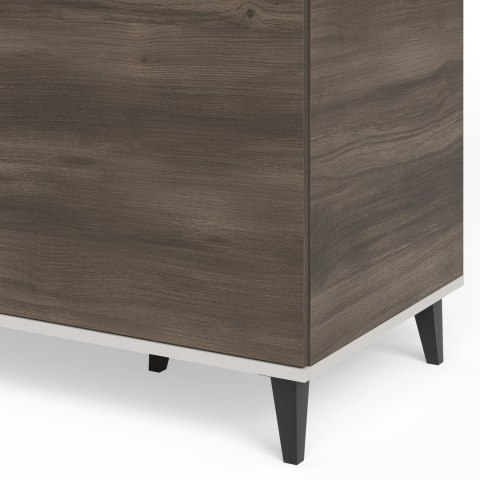 RANDOM 2 S-1 szafa kaszmir / orzech / czarny