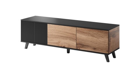 RANDOM RTV-1 stolik RTV 150 cm dąb wotan/czarny